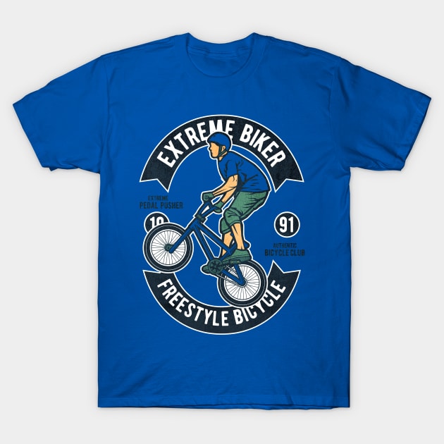 Extreme Bike freestyle T-Shirt by Tempe Gaul